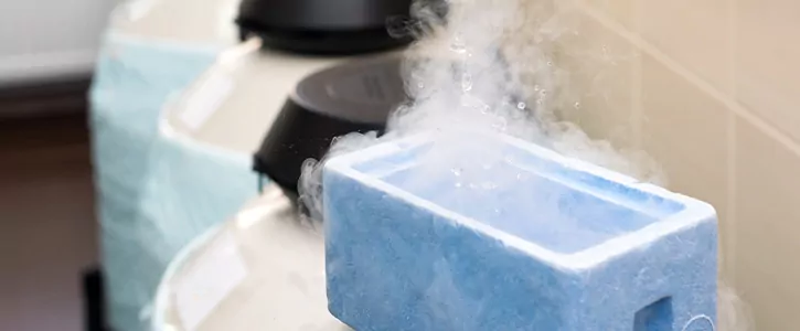 congelación de semen
